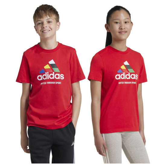 Adidas Παιδική κοντομάνικη μπλούζα Tiro Nations Pack Graphic Tee